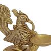 phareLamp Presents Brass Diyas for Pooja - Peacock Bird Design- Deepak for Puja Aarti - Oil Lamp - Pooja Articles Home Dcor Item - Showpieces - House Warming #Sr-672#Aport-672 view 2