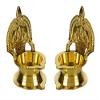 phareLamp Presents Brass Kamakshi Oil Diya for Pooja (Golden, Pack of 2) (Height 11 cm) #Sr-438#Aport-438 view 1
