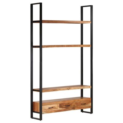 FAMIROSA Highboard 46.5"x11.8"x78.7" Solid Acacia Wood