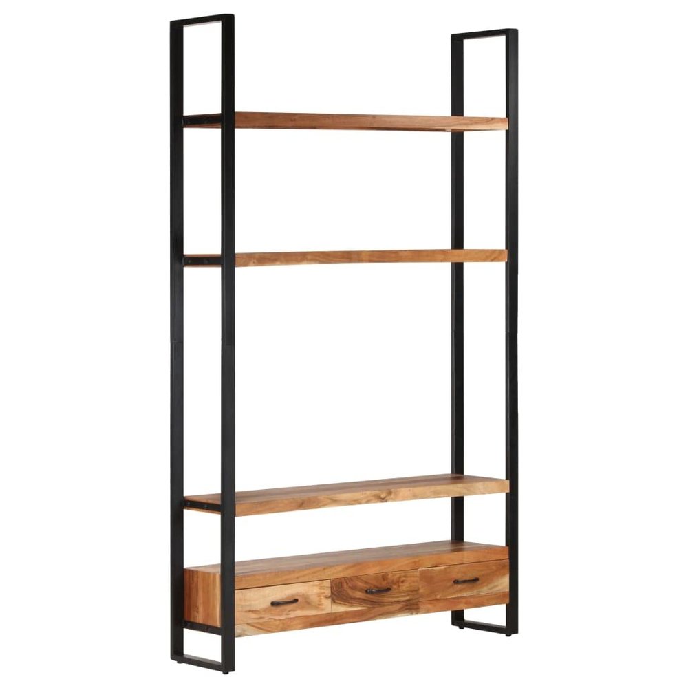 FAMIROSA Highboard 46.5"x11.8"x78.7" Solid Acacia Wood