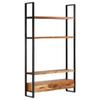 FAMIROSA Highboard 46.5"x11.8"x78.7" Solid Acacia Wood view 1