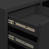 FAMIROSA Office Cabinet Anthracite 35.4"x15.7"x40.2" Steel view 2