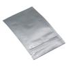 MITOB Flat Mylar Bags Zipper Lock Foil Bag 4 Mil Silver for Zip Food Storage Lock Resealable Aluminum Mylar Pouch Heat Sealable (100, 5.5x7.9 inch) view 4