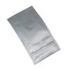 MITOB Flat Mylar Bags Zipper Lock Foil Bag 4 Mil Silver for Zip Food Storage Lock Resealable Aluminum Mylar Pouch Heat Sealable (100, 2.8x5.1 inch) view 3
