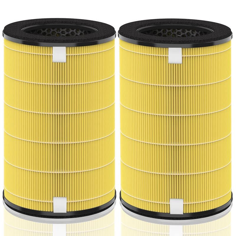AP-T45 AP-T40FL Replacement Filter Compatible with 1461901 HoMedics Air Puri-fier Filter Replacement for AP-T40 AP-T40WT AP-T45WT H13 True HEPA Filters for Pet Care, 2-Pack
