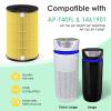 AP-T45 AP-T40FL Replacement Filter Compatible with 1461901 HoMedics Air Puri-fier Filter Replacement for AP-T40 AP-T40WT AP-T45WT H13 True HEPA Filters for Pet Care, 2-Pack view 2