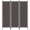 Tidyard Room Divider, 3-Panel Freestanding Partition Privacy Screen, 59.1inx70.9in, Fabric and Powder-Coated Iron Frame for Bedroom or Room Separation view 3