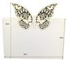 Lace Butterfly Laser Cut Wedding Table Name Place Card 10-piece view 3