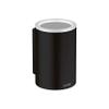 AXOR Universal Circular Modern Toothbrush Tumbler in Matte Black, 42804670 view 2