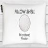 12" x 20" Microbead Stuffer Pillow Insert Sham Rectangle Pillow Cushion for Extra Comfort & Support, Zip Pocket w/ Mini stuffer Zip-in Insert - Adjustable & Perfect Fit With Any Decorative Cover view 3