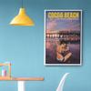 Antiguos Maps Cocoa Beach Florida Travel Print - Vintage Style Airlines Poster - Shows Canaveral Pier and a Bikini Clad Pinup Girl on the Beach at Sunset (PolyPro Paper, 24 inches x 36 inches) view 2
