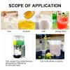 1000ML Large Capacity Food Grade PP Measuring Cup with Lid for Baking Cooking Pastry Kitchen Stable Angled Handle view 3