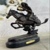 Cheyenne 10" Length Solid Bronze Statue Sculpture by Frederic Remington Medium by Think Bronze Classy view 1