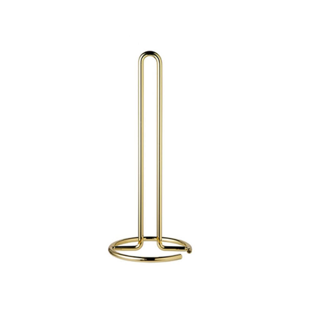 Stainless Steel Kitchen Roll Paper Towel Holder Bathroom Tissue Stand Rose Gold Napkins Rack Home Kitchen Storage Accessories,Golden
