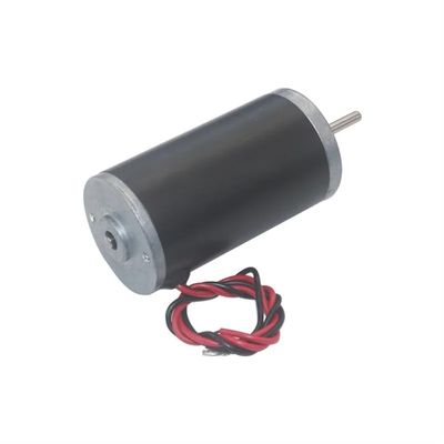 MANHONG Electric Small Motor 12V 24V Permanent Magnet DC Motor High-Power Carbon Brush Motor CW/CCW High-Speed Motor (Speed(RPM) : 12V 8000RPM)