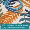 Well Woven Dorado Mariah 2'7" x 9'10" Runner Ivory Multi Modern Indoor / Outdoor Floral Area Rug view 3