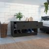 Hamilton Storage Bench with Two Spacious Drawers, Dual Open Shelves for Shoe or Accessory Organization, Sturdy Top Surface and Versatile Entryway or Bedroom Design for Modern Home Storage and Everyda view 4