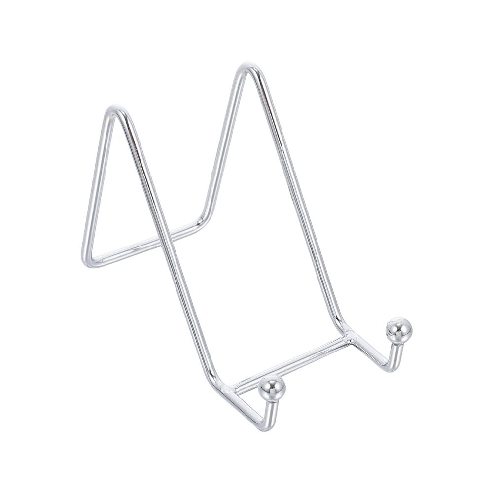VOSAREA Tablet Computer Holder Simple Iron Phone Stand for Desk Multi-functional Cellphone Rack for Home Office Use Compatible Smartphones and Tablets
