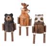 GALLERIE II Woodland Animal Figure Set of 3 Brown view 1