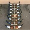 TruBlu Supply Real Mounted 27" inches - 32" Steer Cow Bull Texas Long Horns (One Set Only) Longhorn (27 inch - 32 inch) view 1
