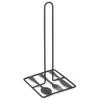 Kitchen Roll Paper Towel Holder Bathroom Tissue Stand Dining Table Vertical Napkins Rack Kitchen Storage Shelf Black,1 view 1