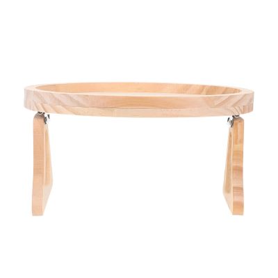 Cabilock Bamboo Sofa Tray Multi-Function Couch Table Sofa Small Table Couch Snacks Multi-Function Wood Tray Household Arm Bed Armrest Wood Arm