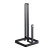Kitchen Roll Paper Towel Holder Bathroom Tissue Stand Black and White Napkins Rack Home Kitchen Storage Accessories,B(with a Hole) view 1