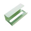 Under Cabinet Paper Towel Holder Iron Tissue Box Storage Rack Tissue Holder Paper Towel Rack Kitchen Towel Hanging Case,Light Green view 1