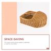 Household Slipper Basket Multi-function Organizer for Shoes Handheld Design for Hotel and Home Use Material for Entryway and Bathroom Storage view 3