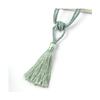 SZOMH Curtains Accessories 2Pcs Curtain Tiebacks with Tassel Curtain Clips Rope Tie Backs holdbacks Home Accessories Decorative view 1