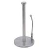 Stainless Steel Punch-Free Kitchen European Marble Vertical Paper Towel Rack Countertop Creative Roll Holder,Sliver Big view 1