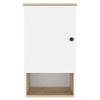 Atlin Designs Modern Wood Bathroom Medicine Cabinet in Light Oak/White view 1
