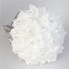 Wedding Bouquets for Brides or Bridesmaid, Crystals Silk Rose Bride Bridesmaid Hand Holding Bouquet White Artificial Flowers for Home Party Wedding Decoration view 4