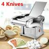 110V Electric Pasta Maker Machine Automatic with 4 Cutter :1.5mm 2.5mm 3mm and 9mm surface, Pasta Roller and Cutter Set Spaghetti Fettuccini Noodles view 2