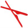 ExactFitt Replacement Temple Ear Socks for Oakley OX3122 OX3125 OX5089 OX5148 Glass Frames (Red - 3 Pairs) view 2