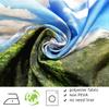 LB Funny Get Naked Shower Curtain, Blue Plam Leaf Shower Curtain for Bathroom Tropical Jungle Plant Home Bathtubs Bathroom Curtain Decoration Set with 12 Hooks, 72"x 78" view 4