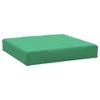 vidaXL Pallet Cushion in Durable Oxford Fabric - Green Color - Perfect for Outdoor Furniture - 23.6" x 23.6" x 3.1" Dimensions - Easy to Clean - Waterproof view 1