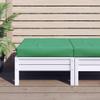 vidaXL Pallet Cushion in Durable Oxford Fabric - Green Color - Perfect for Outdoor Furniture - 23.6" x 23.6" x 3.1" Dimensions - Easy to Clean - Waterproof view 2