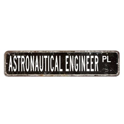 Astronautical Engineer Metal Sign Astronautical Engineer Metal Signs Custom Signs Outdoor Metal Engineer Gift Wall Art Vintage Metal Wall Sign Wall Hanger Wall Decor For Bedroom Front Porch