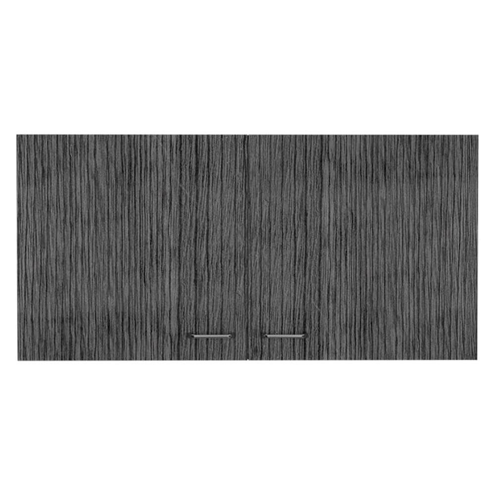 Tuhome Napoles Wall Cabinet - White/Smoky Oak Engineered Wood