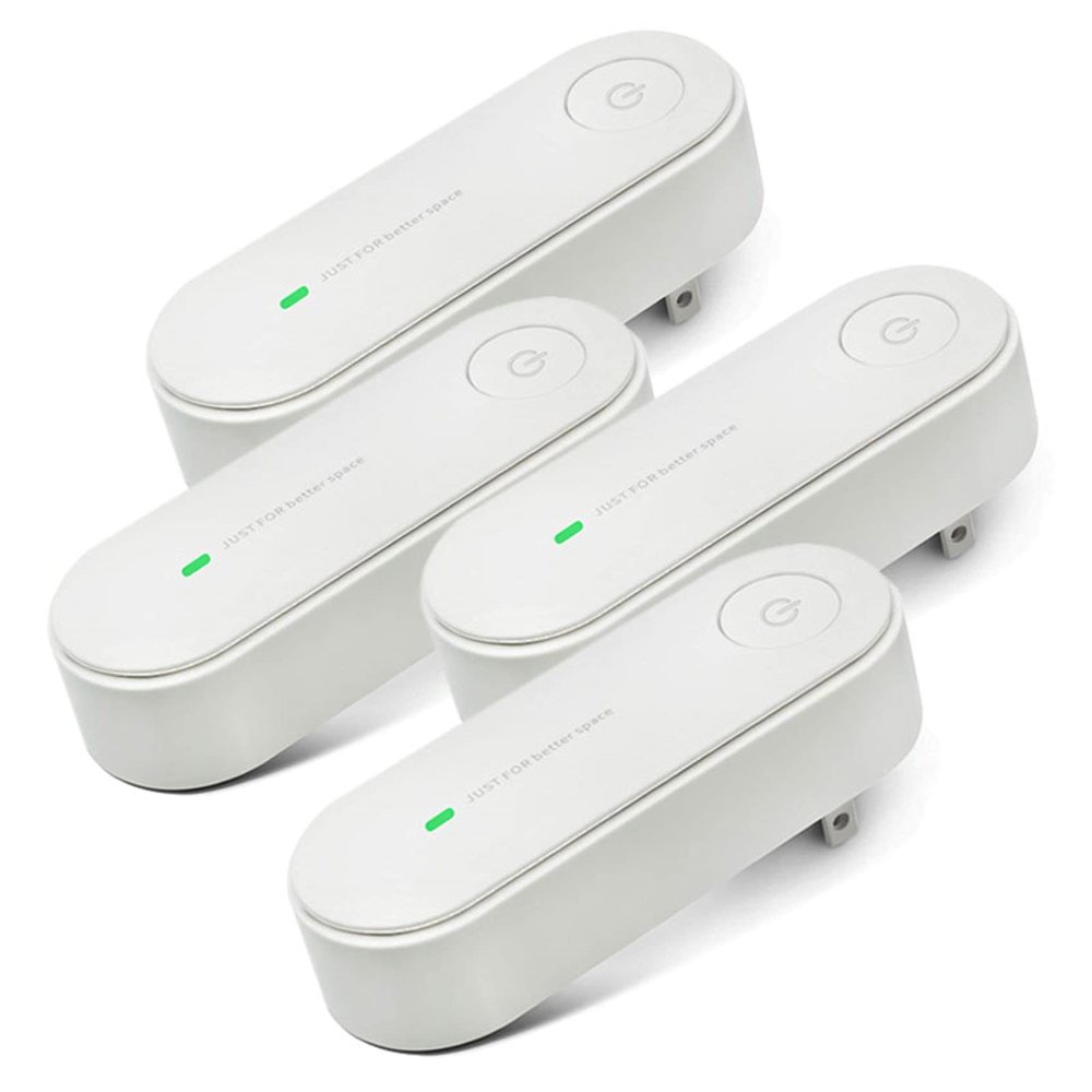 Negative Ion Plug In, Portable Negative Ion Generator for Home,Automatic Release of Anions,Easy to Use, More Suitable for Bedrooms, office, Toilets, Garages,Small Room4 Pack)