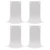 DOITOOL Wall Mount Soap Dispenser Drip Tray Universal Catch Basin, ABS Plastic Spill Catcher Stops Leaks, Adhesive Safety Guard for Bathroom Office Commercial Floor Protection view 1