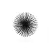 Modern Day Accents 5351 Erizo Spiked Medium Black Sphere, Coffee Table Room Decor, Black Decor, Table Decor, Shelf Decor, Modern Decor, Starburst Centerpiece, Spike Ball Decoration, Home, 8" D view 1