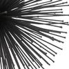 Modern Day Accents 5351 Erizo Spiked Medium Black Sphere, Coffee Table Room Decor, Black Decor, Table Decor, Shelf Decor, Modern Decor, Starburst Centerpiece, Spike Ball Decoration, Home, 8" D view 3
