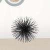 Modern Day Accents 5351 Erizo Spiked Medium Black Sphere, Coffee Table Room Decor, Black Decor, Table Decor, Shelf Decor, Modern Decor, Starburst Centerpiece, Spike Ball Decoration, Home, 8" D view 4