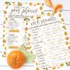 DISTINCTIVS Orange Little Cutie Baby Shower Games, What's On Your Phone and Word Scramble, 2 Game Bundle - 20 Dual Sided Cards, Cutie Gender Reveal Party view 2