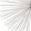 Modern Day Accents 5451 Erizo Spiked Medium White Sphere, Coffee Table Room Decor, White Decor, Table Decor, Shelf Decor, Modern Decor, Starburst Centerpiece, Spike Ball Decoration, Home, 8" D view 3