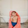 Copper Pearl Hooded Bath Towels Premium Knit/Terry Cloth Baby Towels with Hood, Pockets, and Cool Designs - Great to Gift and Make Bath Time Fun - Baby Bath Towel, Elmo view 4