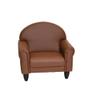 Children's Factory As We Grow Toddler Chair, Flexible Seating for Daycare or Preschool, Kids Reading Couch, Playroom Furniture, Walnut view 1