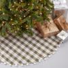 Plaid Pom Pom Tree Skirt view 1